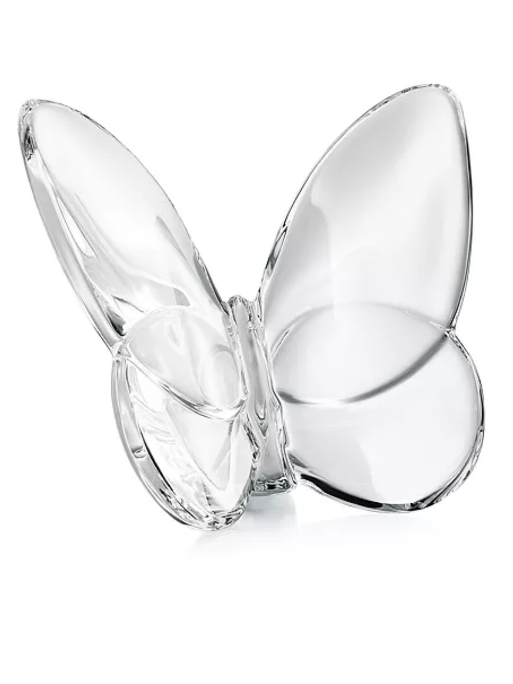 Baccarat Clear Lucky Butterfly Figurine